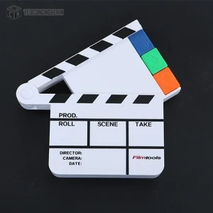 Bảng clapper board điện ảnh quay phim mini Film Tools kèm bút