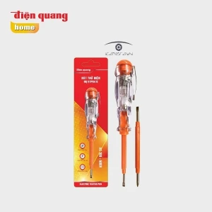 Bút thử điện Điện Quang ĐQ ETP04 O ( 2 đầu vít, 160 mm, màu cam )