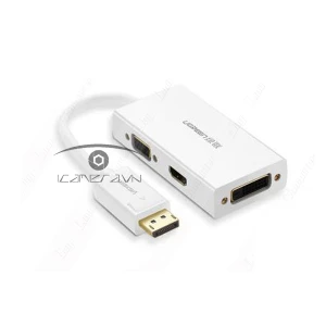 Cáp chuyển Displayport to VGA HDMI DVI Ugreen 20419