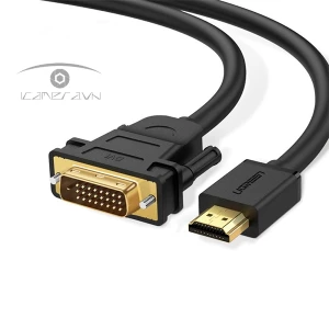 Cáp HDMI to DVI (24 1) Ugreen chính hãng 11150/10135/10136