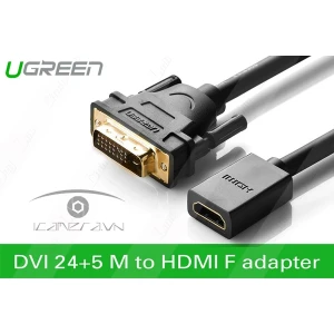 Cáp nối DVI (24 1) to HDMI chính hãng Ugreen 20118