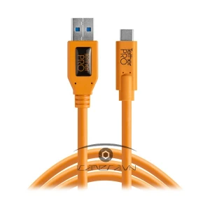 Dây Tether Tools - Cáp TetherPro USB 3.0 to USB C - Dài 4.6m- Màu Cam