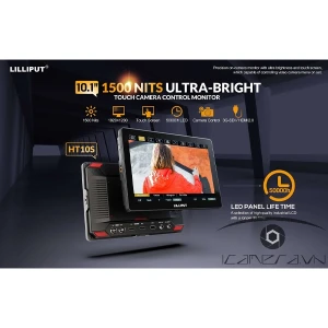 Lilliput HT10S 10,1 inch 1500nits 3G-SDI / Màn hình điều khiển camera cảm ứng