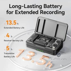 Micro cài áo không dây Ulanzi A100