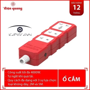 Ổ cắm Công suất lớn Điện Quang ĐQ ESKHP 3RW