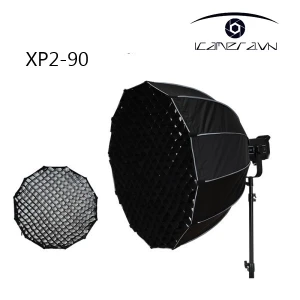 Softbox Parabolic thao tác nhanh XP2-90 kèm lưới tổ ong