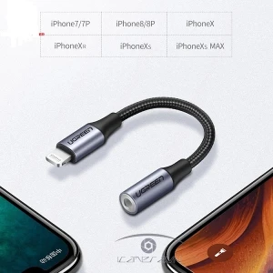 Ugreen 30756 Cáp Lightning to 3.5mm Audio chuẩn MFI chính hãng