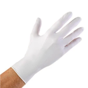 Găng tay phòng sạch màu trắng 3.0g Nitrile