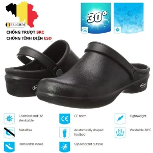 Dép Y Khoa, Khách Sạn, Nhà Bếp Jogger Bestlight1 Đen