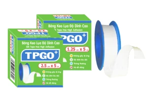 Băng Keo Lụa Độ Dính Cao TPGO ( 1.25cm x 5m)