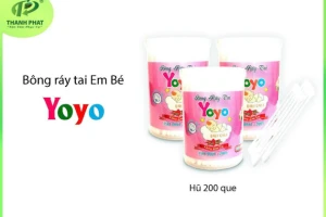 Bông Ráy Tai Cao Cấp Baby YoYo ( Hủ 200 que)