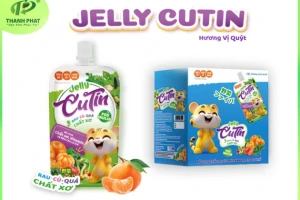 Thạch Túi Jelly Cutin Rau Củ Quả - Vị Quýt