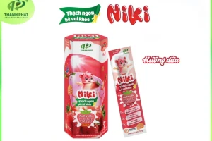 Thạch Túi Niki - Thạch Ngon Bé Vui Khỏe Vị Dâu