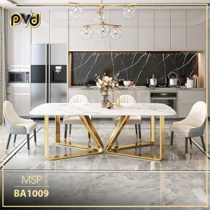 Bàn Ăn Gia Đình BA1009 - PVD Decor Đẹp Tinh Tế