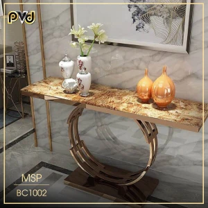 Bàn Console trang trí hiện đại BC1002 - PVD Decor