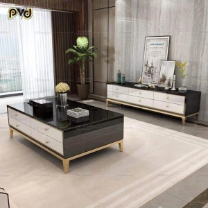 Bàn Trà Và Kệ Tivi Đồng Bộ