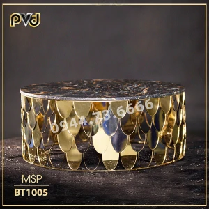 Bàn Trà Vẩy Rồng Mạ PVD Xu Hướng Thiết Kế Nội Thất Mới