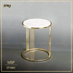 Side table 3 chân mạ titan ST1001 - Vẻ đẹp đi cùng thời gian