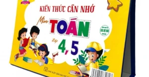 Bộ Lịch Kiến Thức Cần Nhớ Môn Toán Lớp 4, Lớp 5 (Dùng Chung Các Bộ SGK Hiện Hành)
