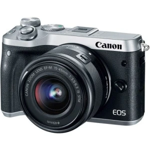 Canon EOS M6 15-45mm STM (Màu bạc), Mới 100%