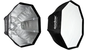 Softbox Octagon Godox 120cm (Không tổ ong)