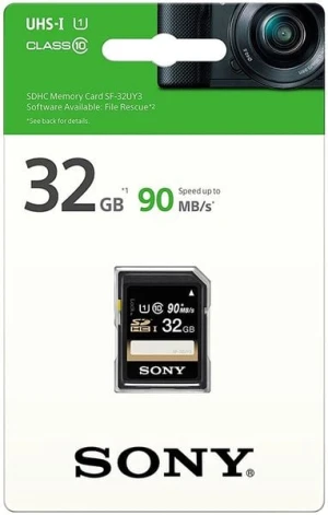 Thẻ nhớ Sony SDHC 32GB 90Mb/70Mb/s (SF-32UY3) (Chính hãng Sony)