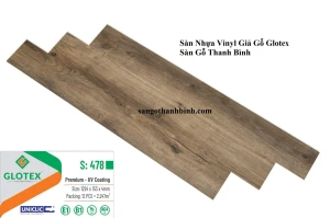 Sàn Nhựa Giả Gỗ Glotex Mã S478