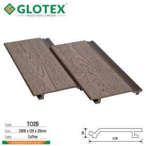 Tấm Ốp 1 Sóng Glotex TO2D Coffee