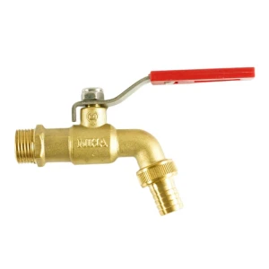 Vòi đồng Miha tay gạt inox