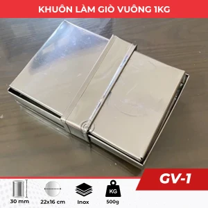 Khuôn làm giò vuông