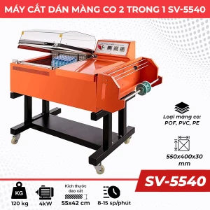 Máy cắt dán màng co 2 trong 1 SV-5540