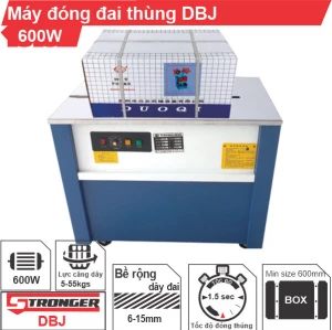 Máy đóng đai thùng bán tự động DBJ