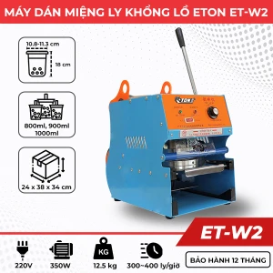 Máy ép miệng ly 1000ml ET-W2