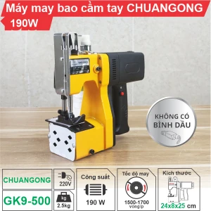 Máy may bao cầm tay GK9-500 (không bình dầu)