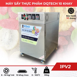 Máy sấy thực phẩm đa năng DQTech 10 khay
