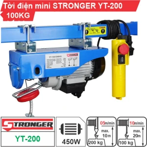 Máy tời điện mini 100-200kg Stronger YT-200B