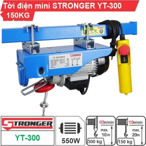 Máy tời điện mini 150-300kg Stronger YT-300B