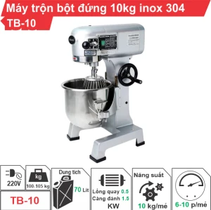 Máy trộn bột khô (10kg-12,5kg bột)