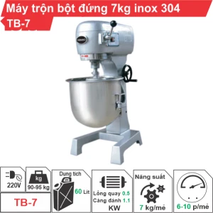 Máy trộn bột khô (7kg-8kg bột)