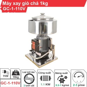Máy xay giò chả 1kg điện 110V