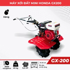 Máy xới đất mini Honda GX200 (động cơ 4 thì)