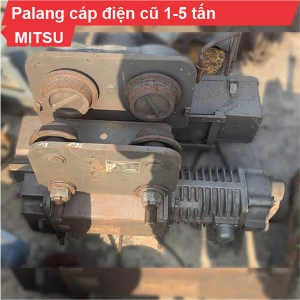 Palang cáp điện Mitsubishi 1 tấn-5 tấn cũ (dịch chuyển)