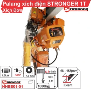 Palang xích điện 1 tấn Stronger (dịch chuyển)