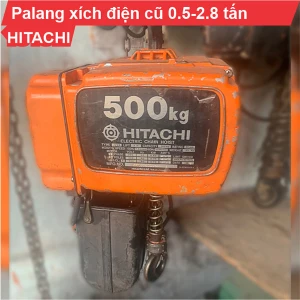 Palang xích điện Hitachi 500kg-2,8 tấn cũ (cố định)