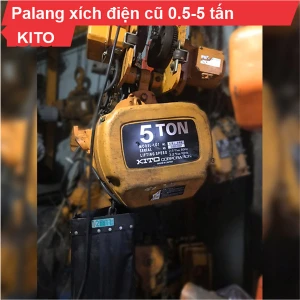 Palang xích điện Kito 500kg-3 tấn cũ (dịch chuyển)
