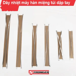 Dây nhiệt máy hàn miệng túi dập tay