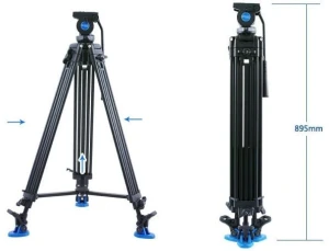 Chân máy Tripod Benro KH-26PC ( KH26PC) chuyên quay phim (New)