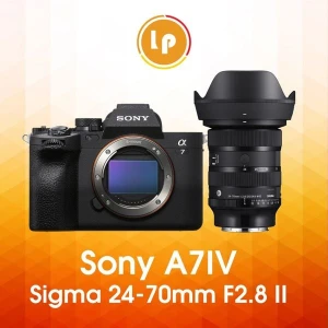 Máy ảnh Sony A74 Sigma 24-70 F2.8 II (Chính hãng)