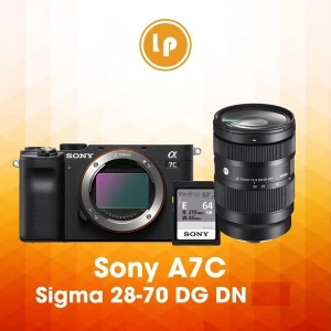 Máy Ảnh Sony A7C Sigma 28-70 F2.8 DG DN (New)