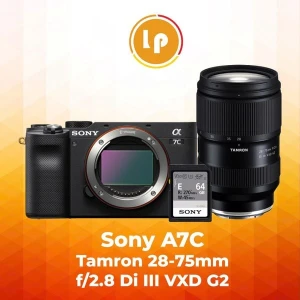 Máy Ảnh Sony A7C Tamron 28-75 F2.8 G2 (Chính hãng)